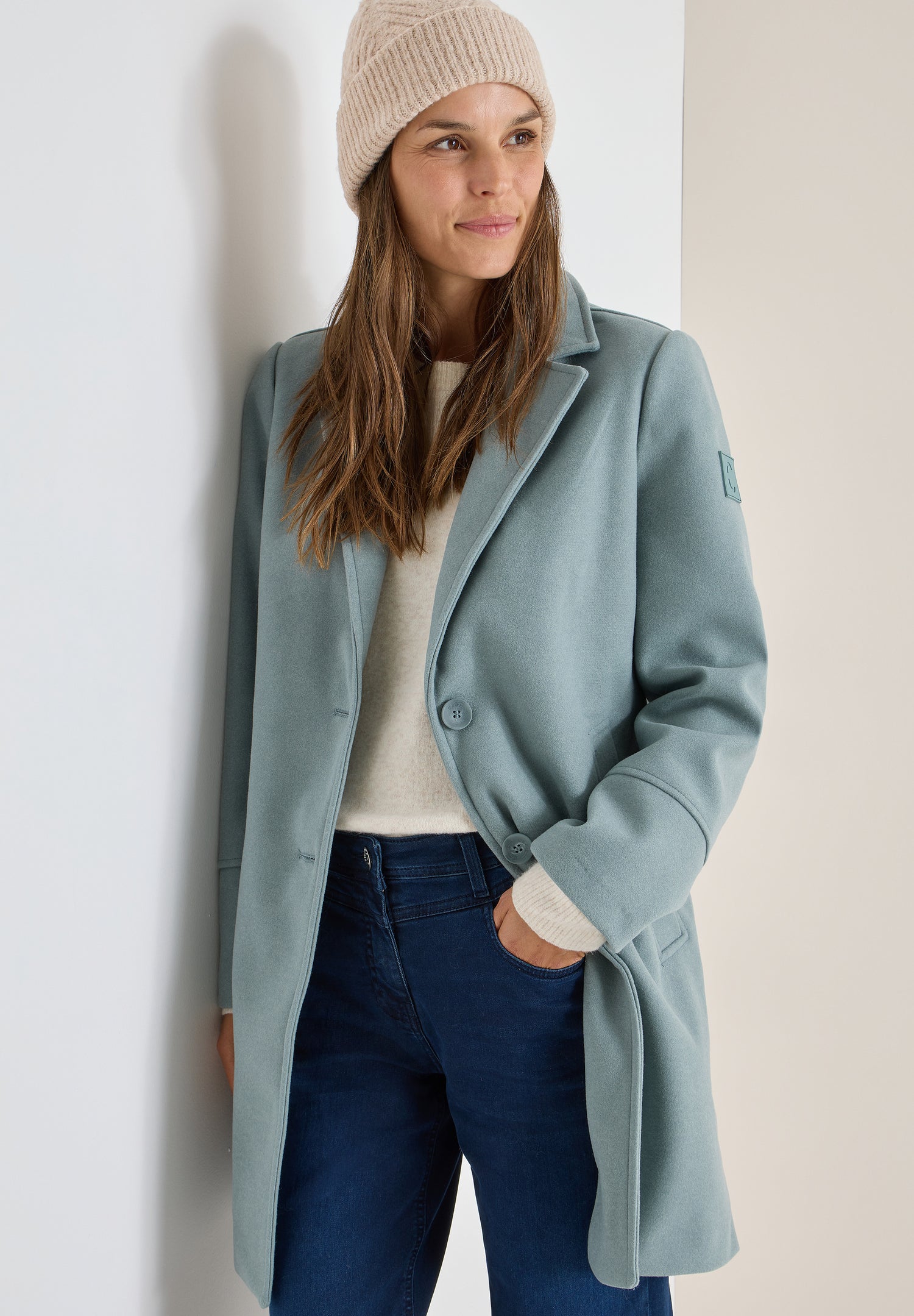 CECIL Damen Beanie Strickmütze Angenehmer Tragekomfort