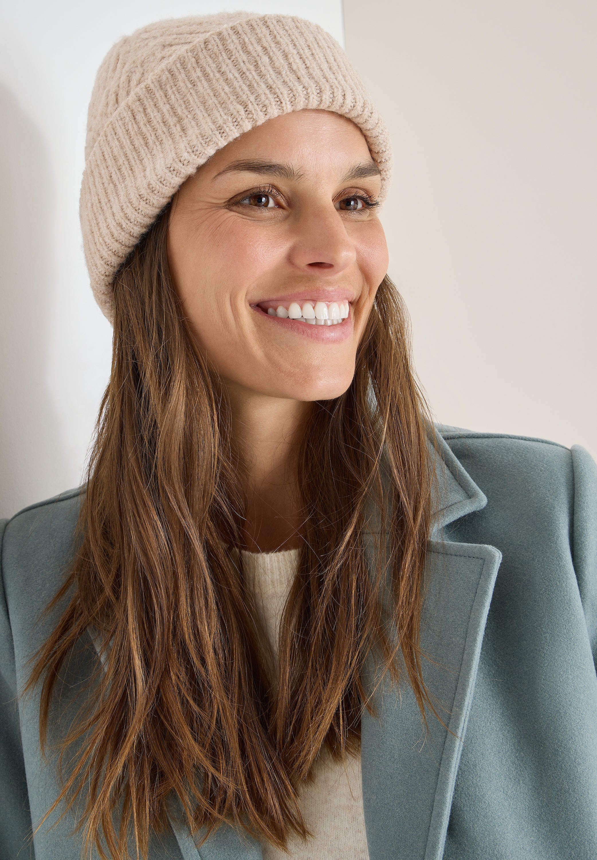 CECIL Damen Beanie Strickmütze Angenehmer Tragekomfort