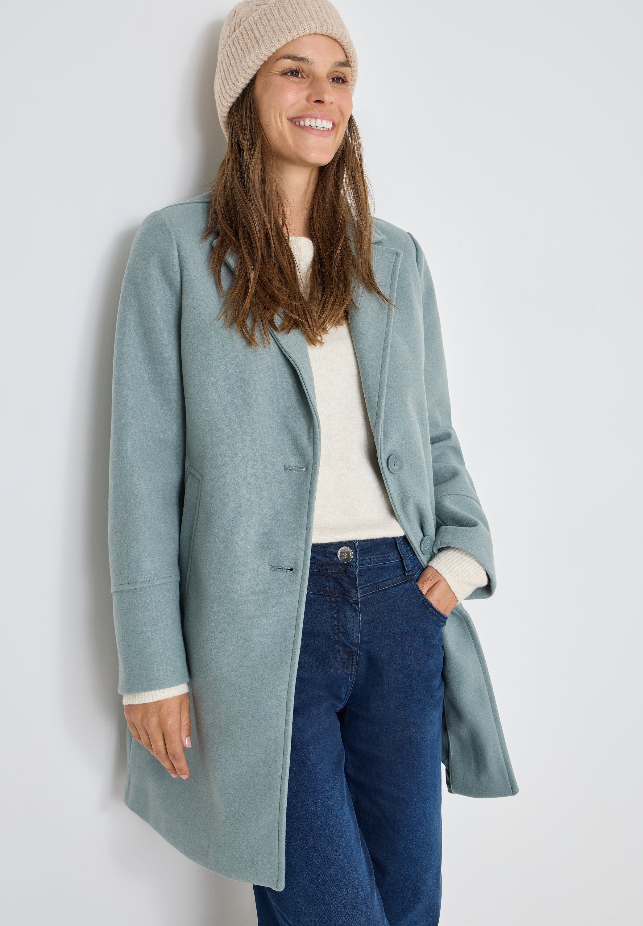 CECIL Damen Beanie Strickmütze Angenehmer Tragekomfort