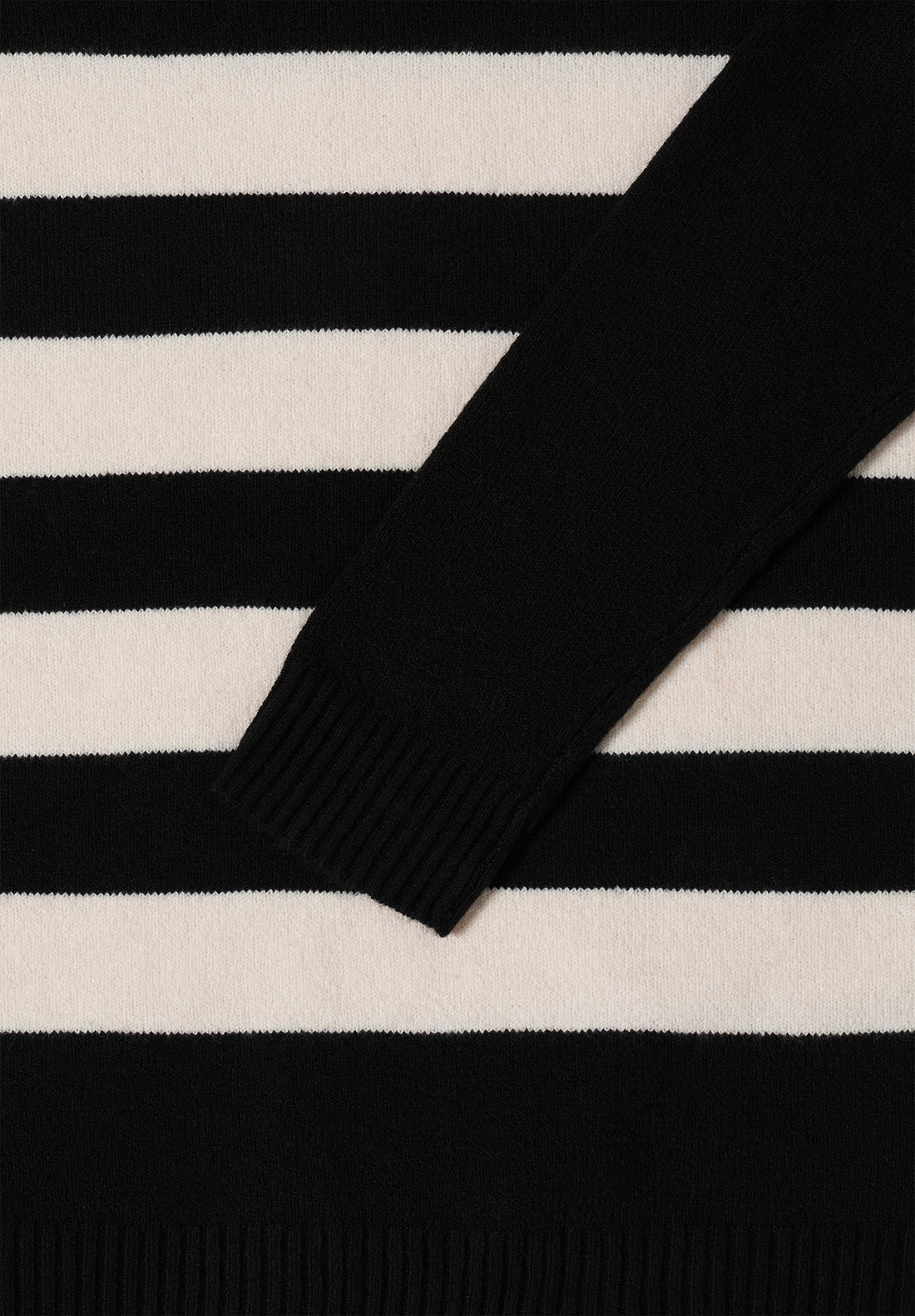 CECIL Damen Rollkragenpullover Streifenmuster Kuschelig Langarm