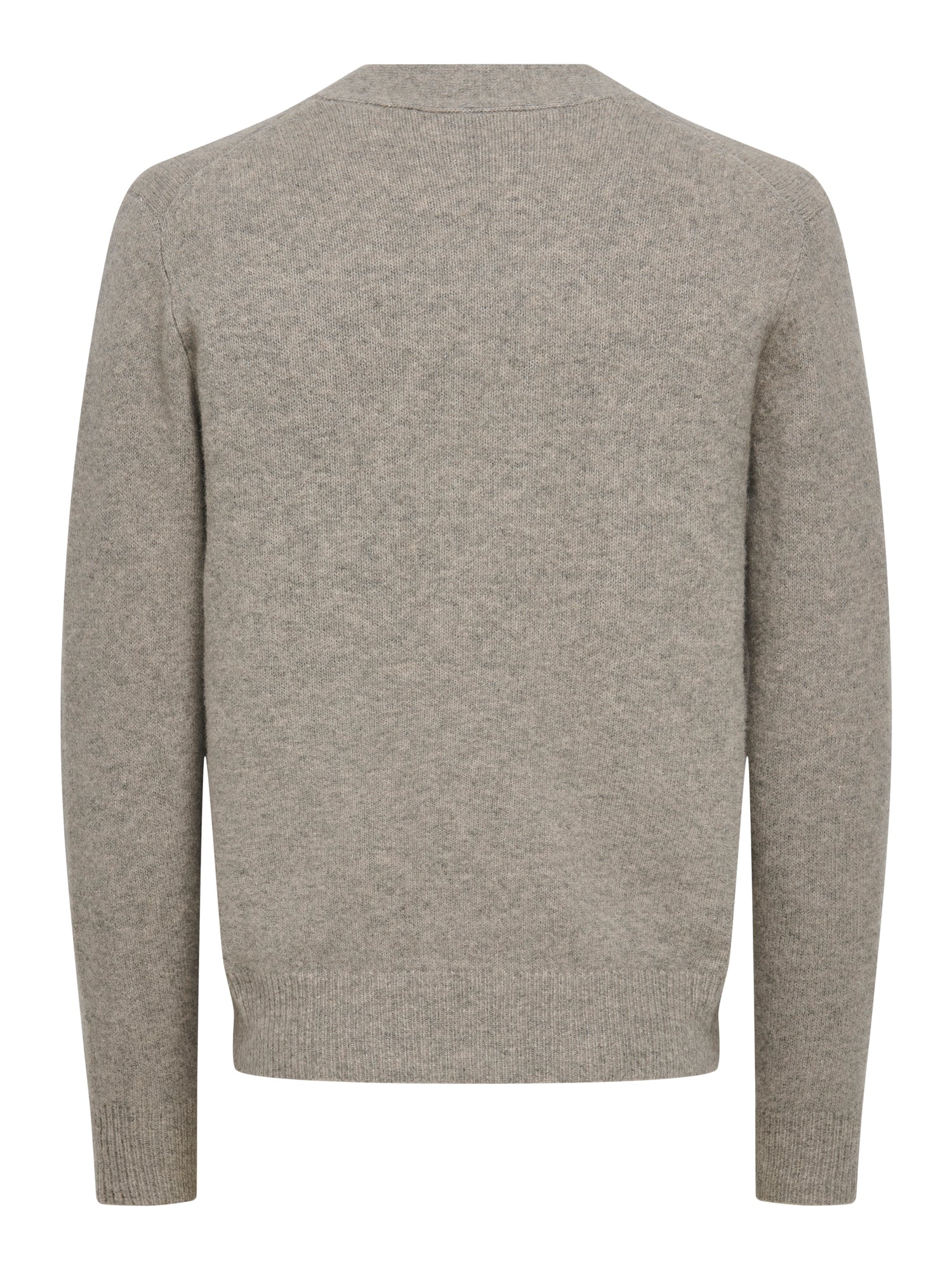 Strickjacke Damen Langarm V-Ausschnitt Bindeverschluss