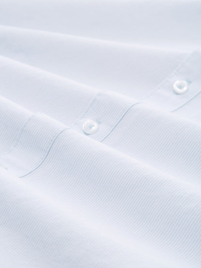 Tom Tailor Denim Male Erwachsene Hemd Gestreift Popeline Brusttasche