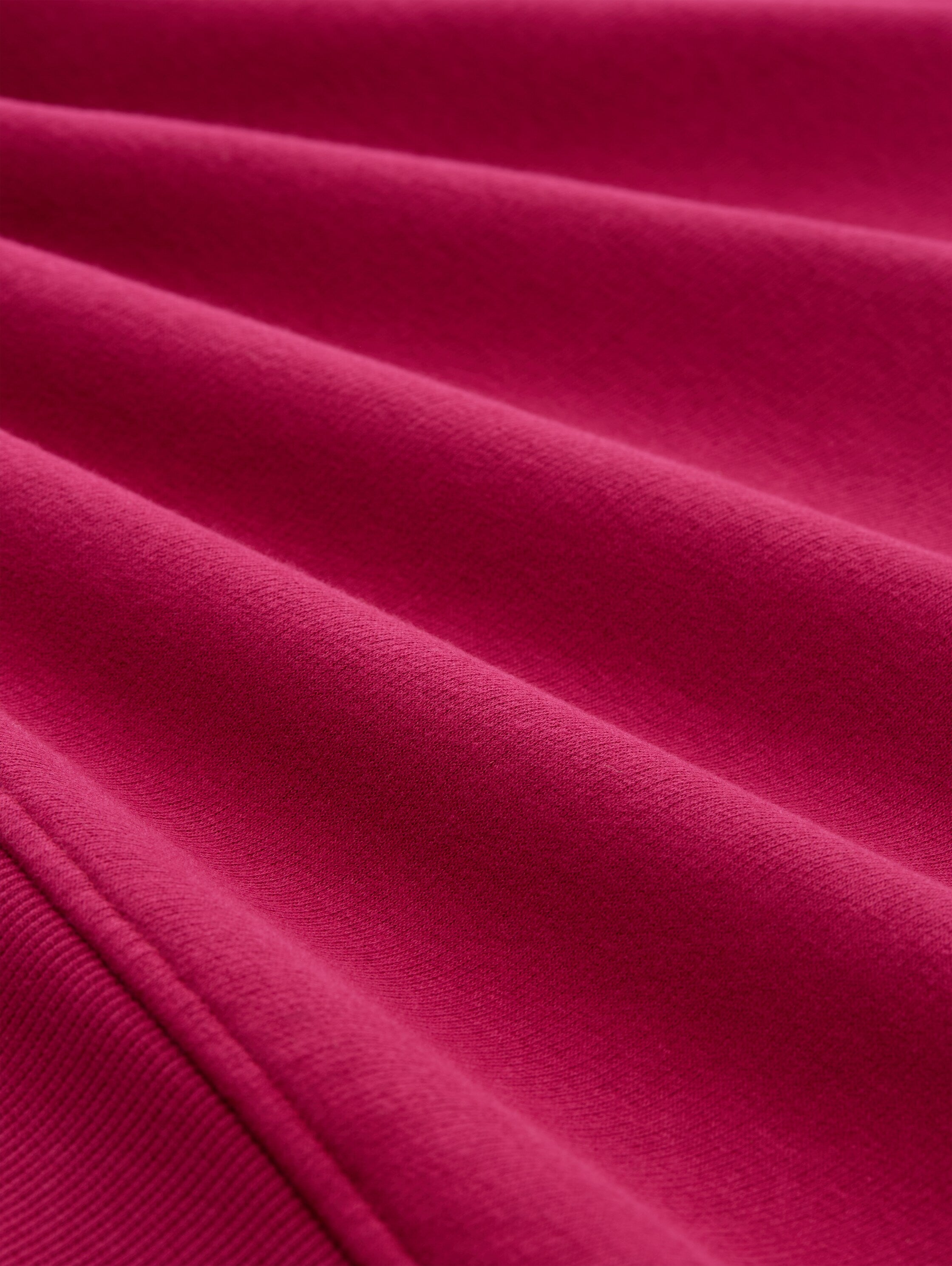 Tom Tailor Denim Female Hoodie Sweatshirt mit Kordelzug und Logoschriftzug