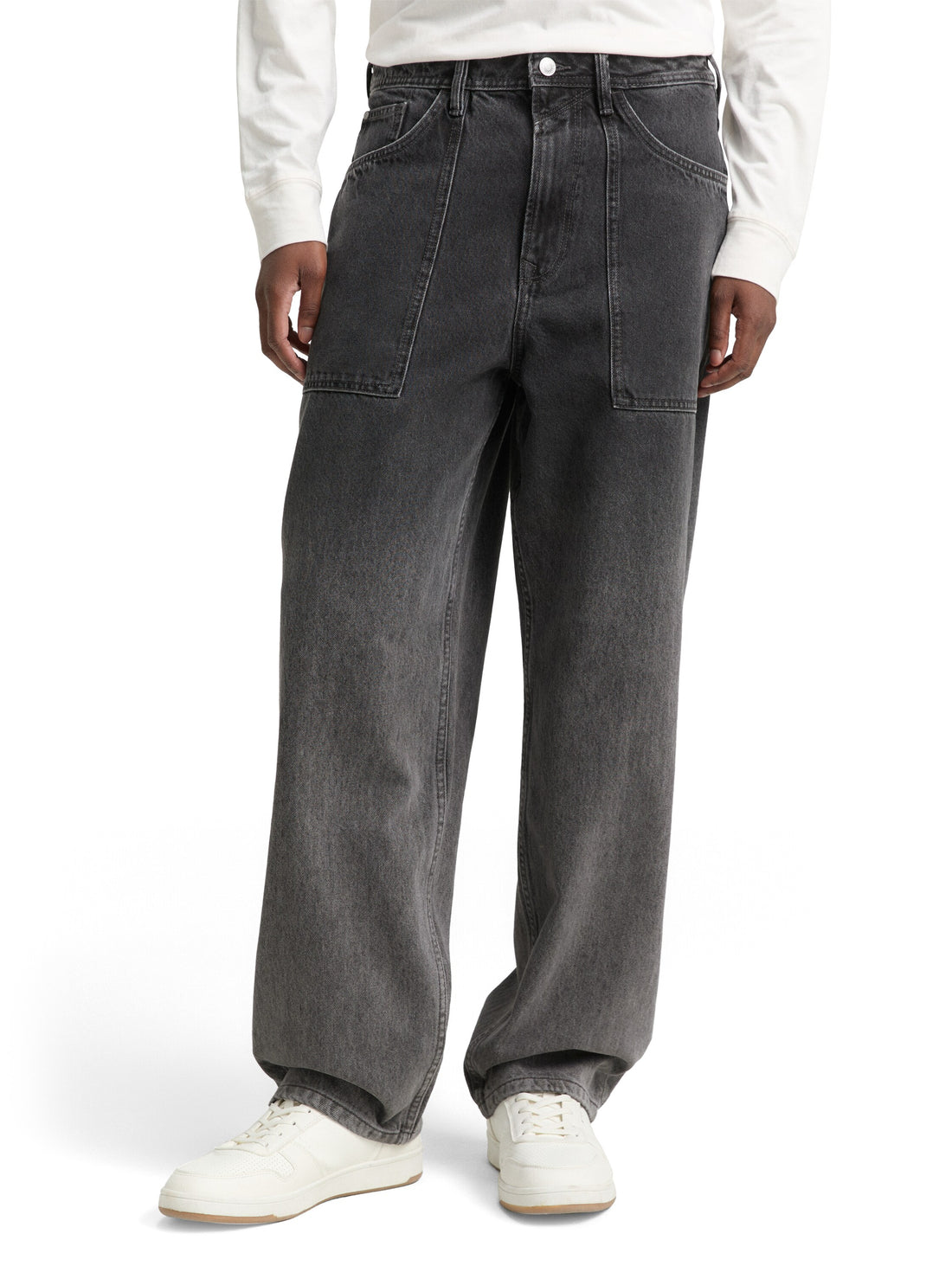 Tom Tailor Denim Male Jeanshose mit aufgesetzten Taschen Erwachsene