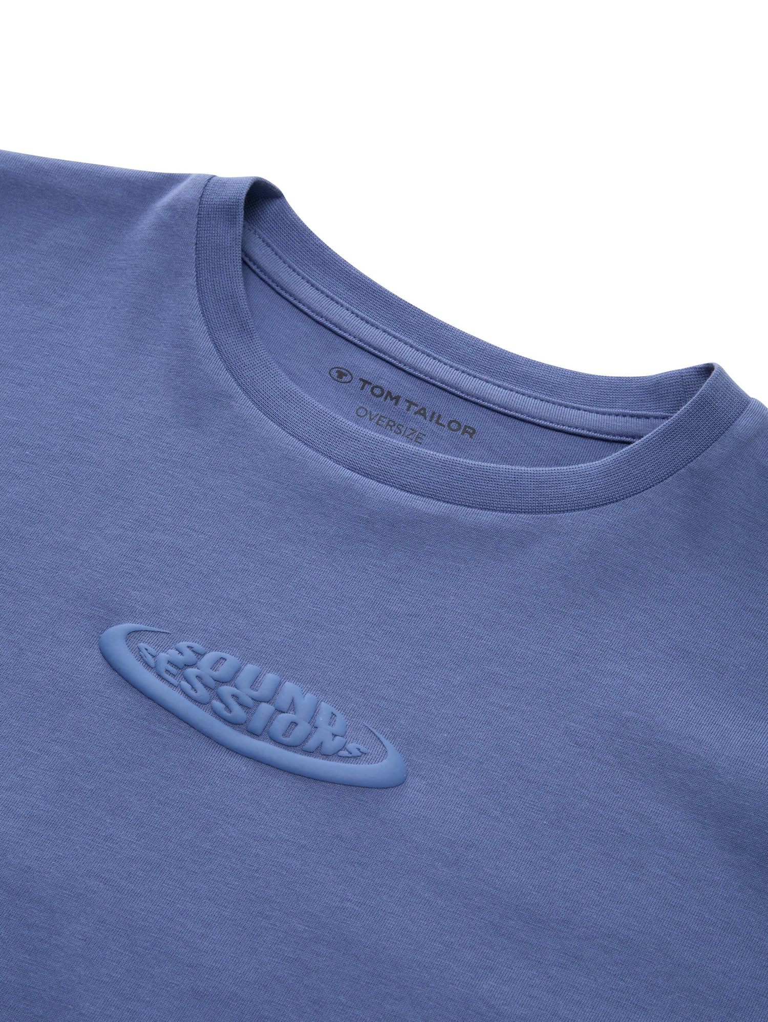 Tom Tailor Denim Male Kinder Longsleeve Textprint Oversize