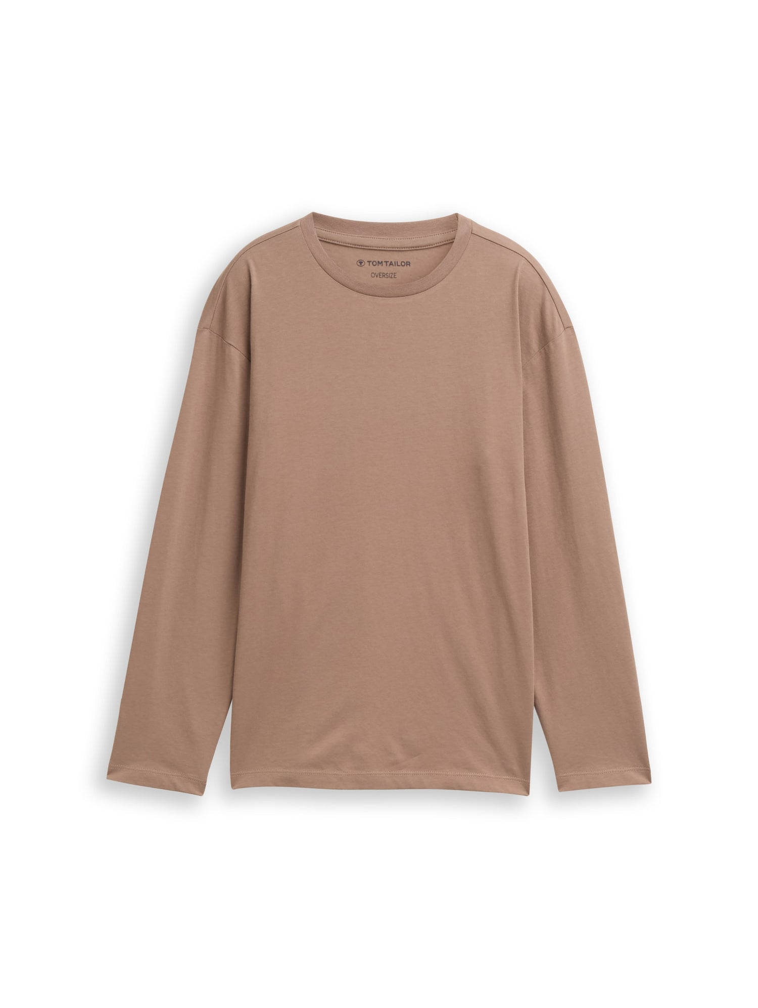 Tom Tailor Denim Male Kinder Oversize Longsleeve Print Rückseite Baumwolle