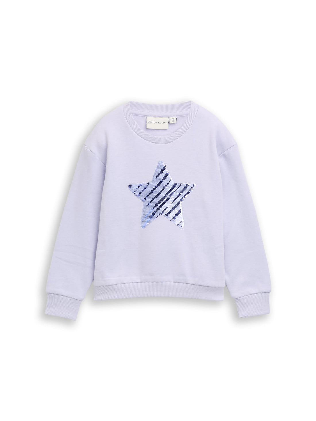 Tom Tailor Den Kinder Sweatshirt mit Stern-Print und Wendepailletten