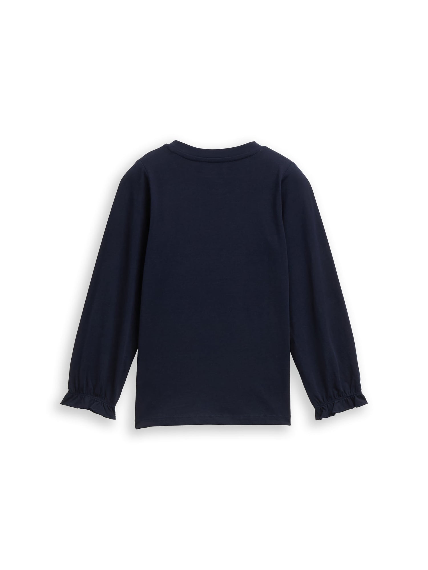 Tom Tailor Denim Kinder Longsleeve mit Wendepailletten und Volant