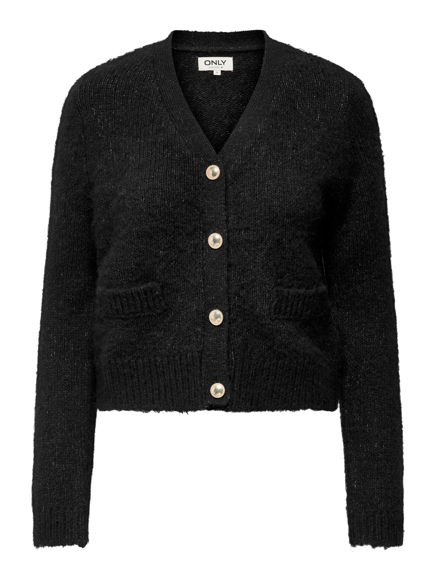 Polyester Nylon Wolle Elasthan Erwachsene Damen Strickjacke