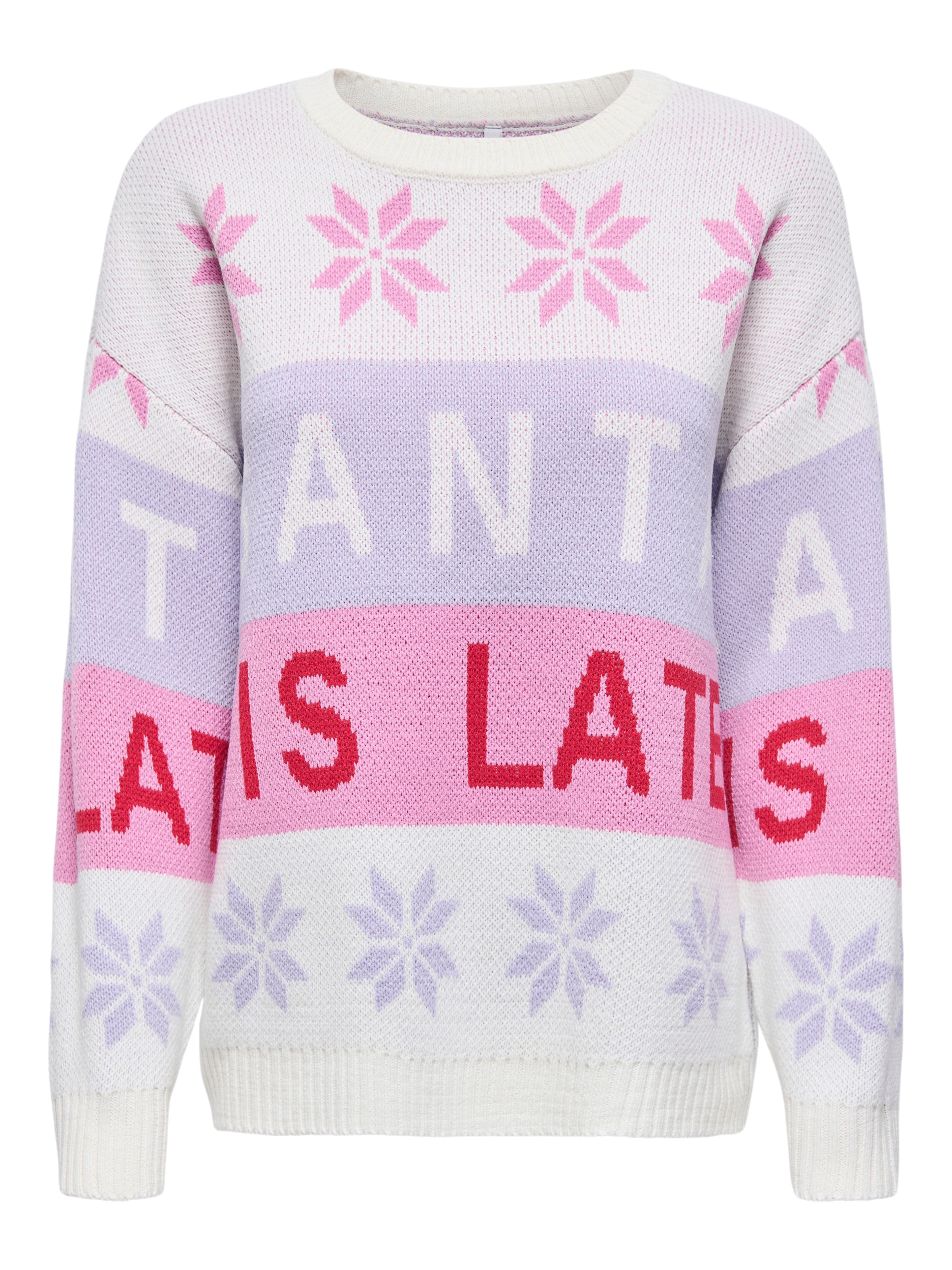 ONLY Strickpullover Teenager Langarm Rundhals Knit Fit