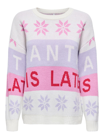 ONLY Strickpullover Teenager Langarm Rundhals Knit Fit