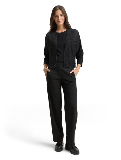 Tom Tailor Denim Female Strukturierte Strickjacke mit Fledermausärmeln