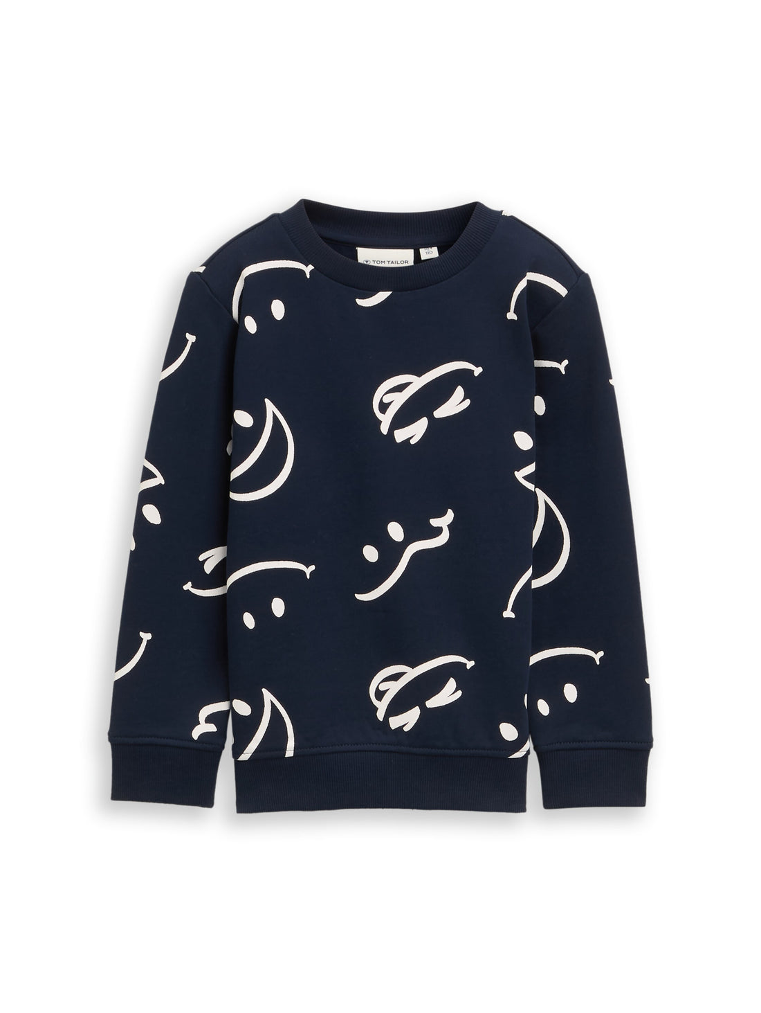 Tom Tailor Denim Kinder Sweatshirt Smiley-Motiv
