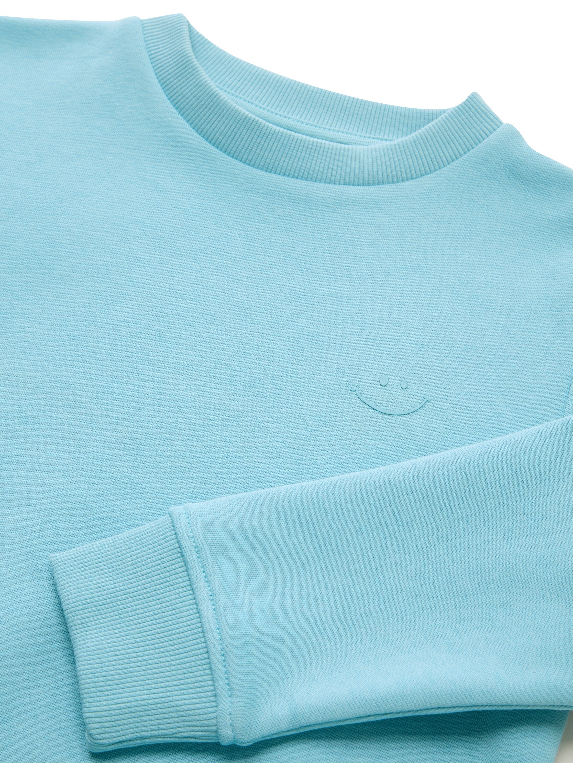 Basic Sweatshirt mit Print