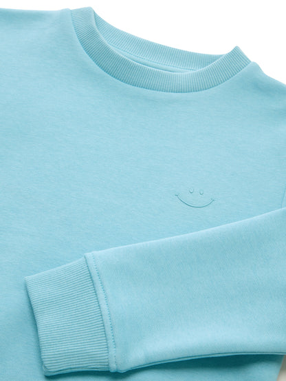 Basic Sweatshirt mit Print