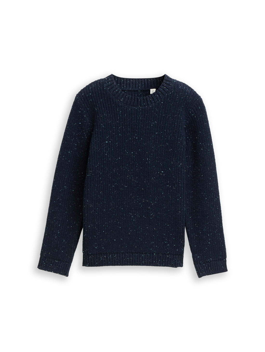 Tom Tailor Denim Male Kinder Strickpullover mit Rippbündchen
