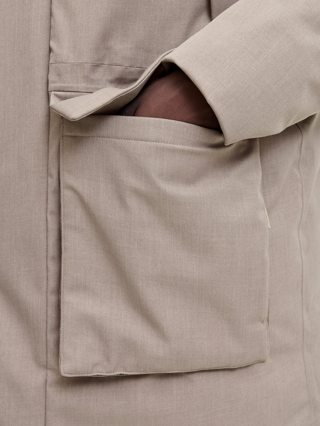 Parka Damen Winterjacke mit Kapuze Winddicht Recyceltes Polyester