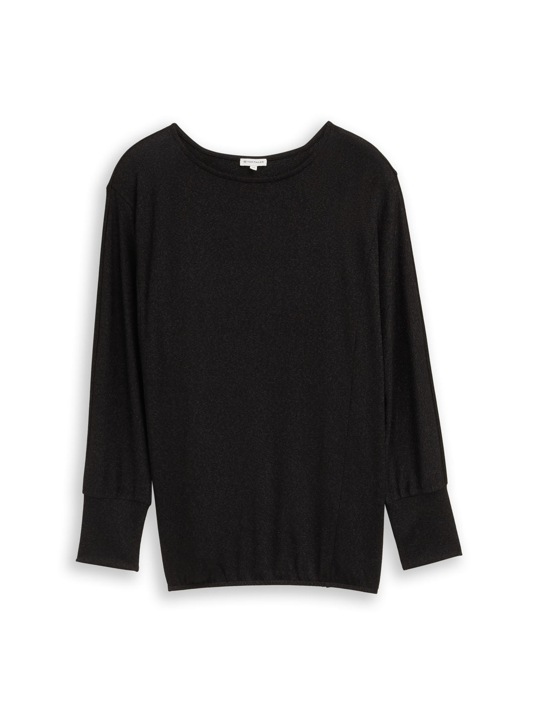 Tom Tailor Denim Female Longsleeve Fledermausärmel Glitzer-Effekt