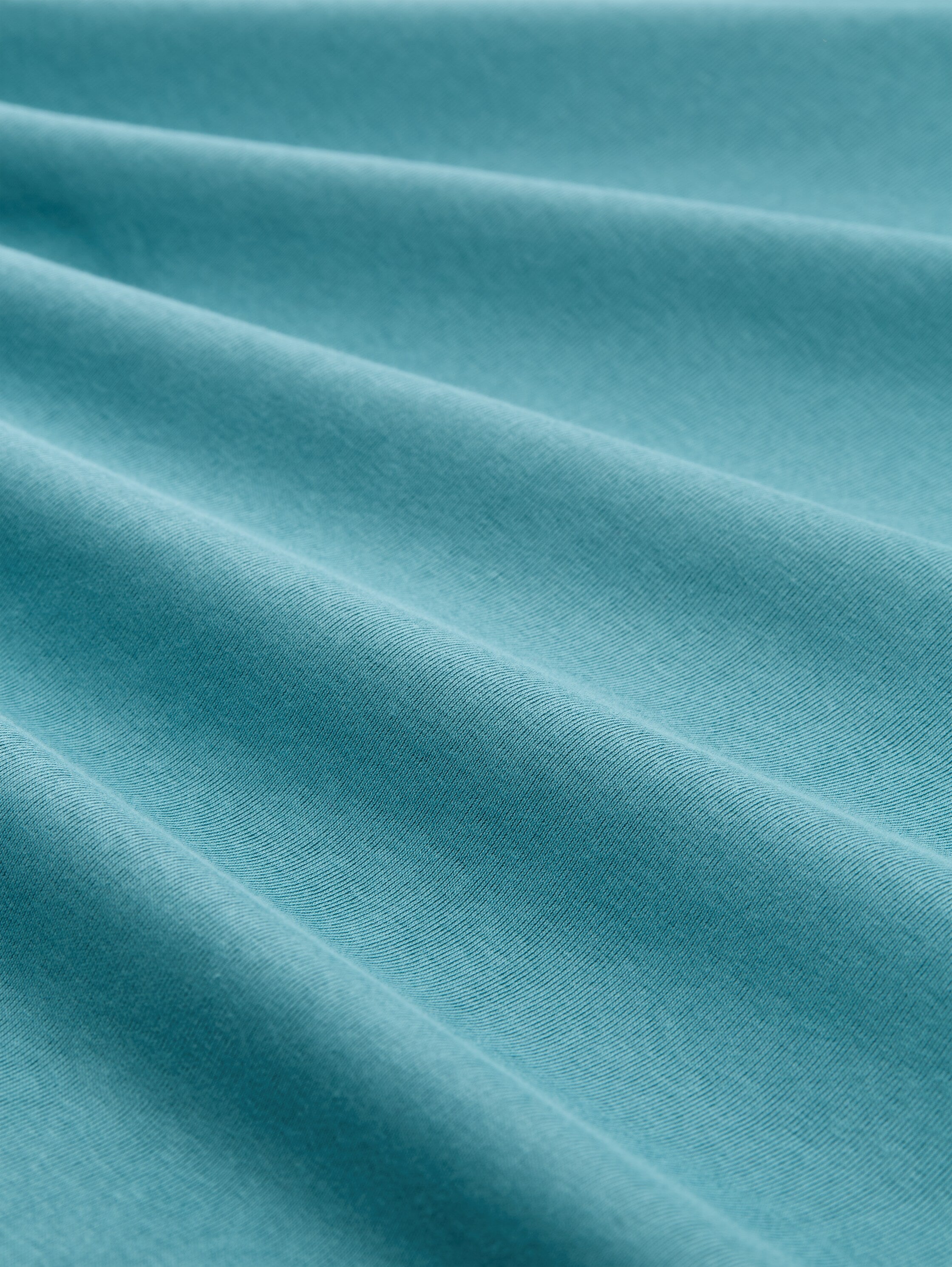 Tom Tailor Denim Female Longsleeve 3/4-Arm Strassstein Logo Baumwolle