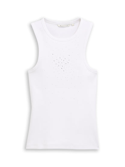 Tom Tailor Denim Female Top Glitzerndes Basic-Top