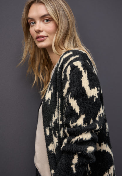 Street One Damen Cardigan Offen zu tragen Weiche Federgarnqualität