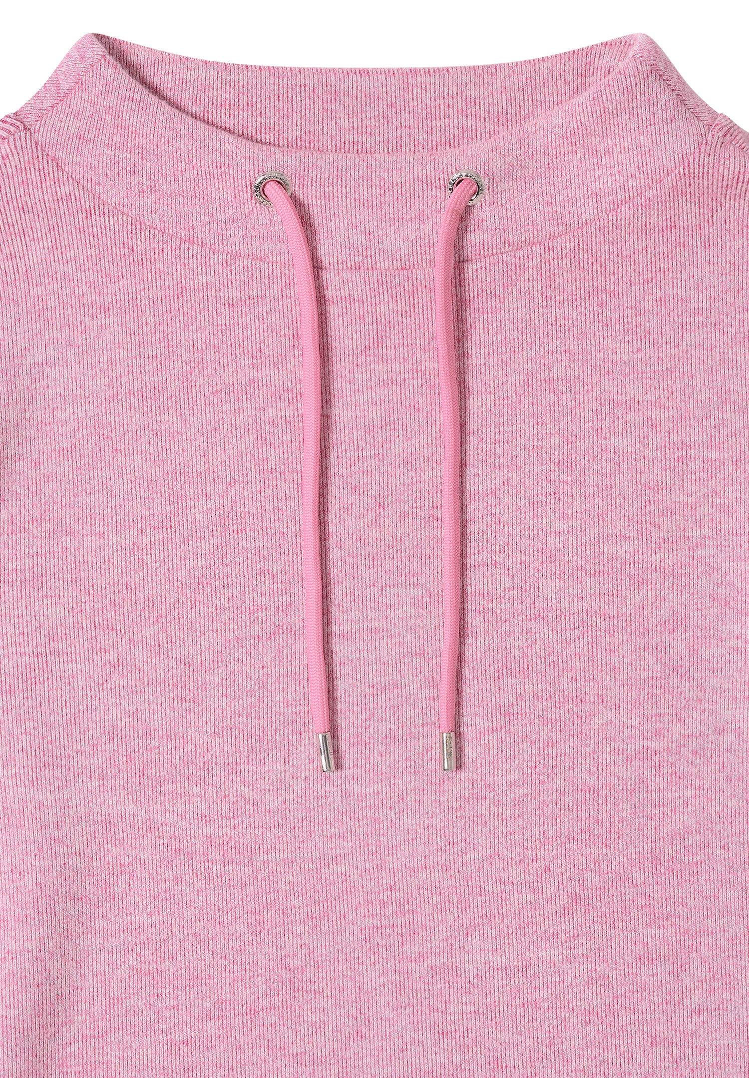 CECIL Damen Langarmshirt Funnelneck mit Tunnelzug Viskosemix