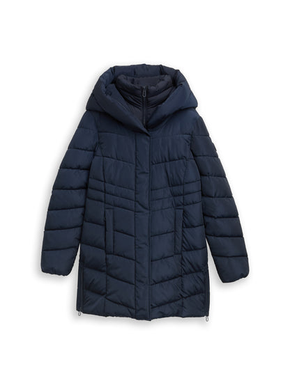 Puffer-Mantel im 2-in-1-Look