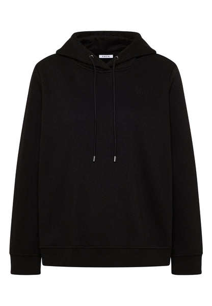 CECIL Damen Kapuzen Sweatshirt Embroidery Detail