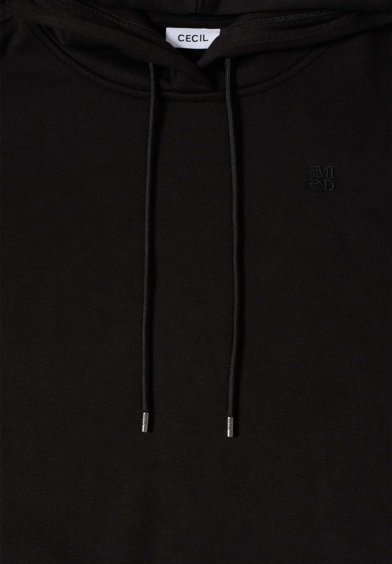 CECIL Damen Kapuzen Sweatshirt Embroidery Detail