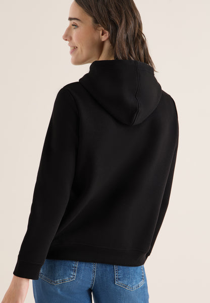 CECIL Damen Kapuzen Sweatshirt Embroidery Detail