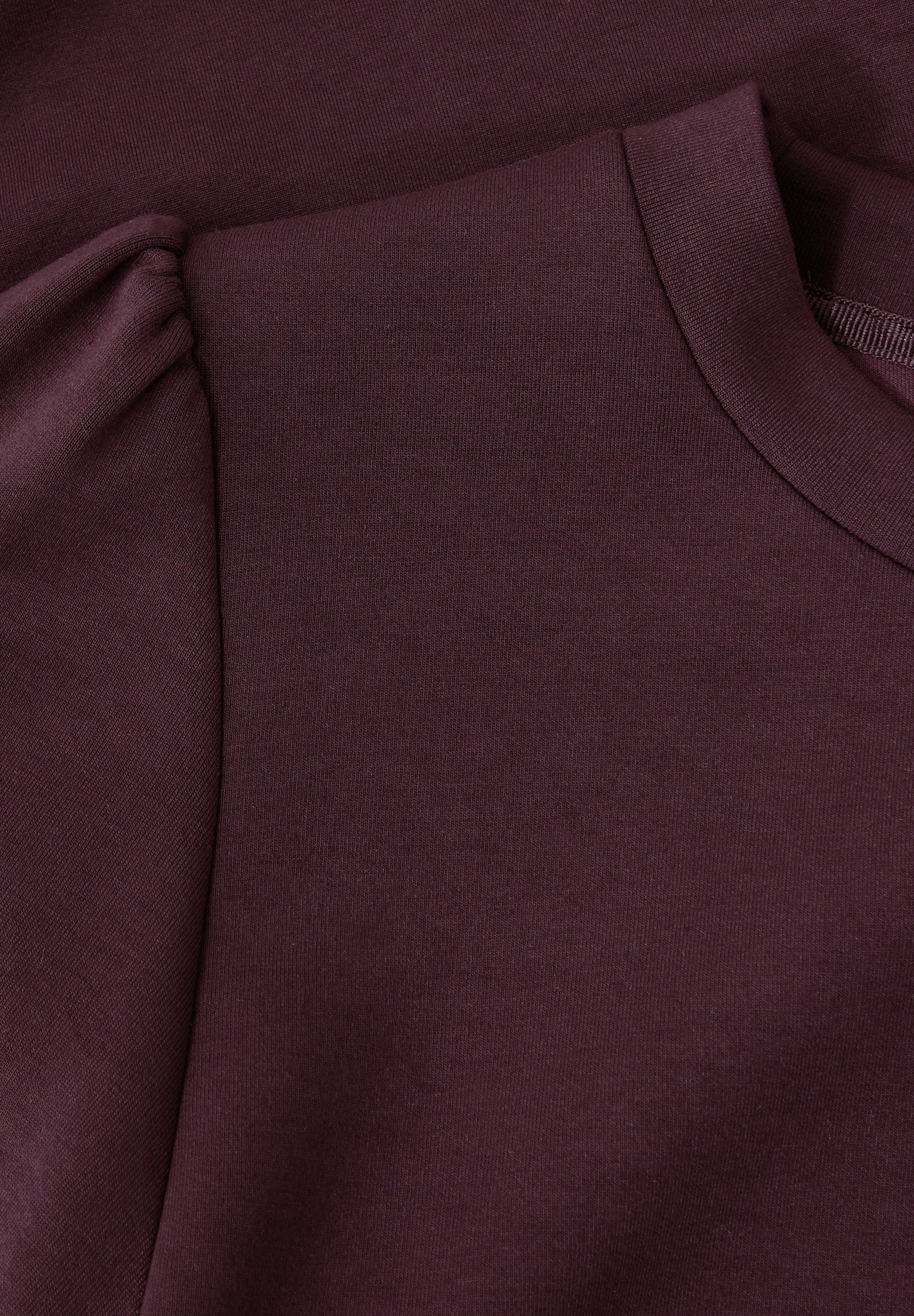 Street One Damen Langarmshirt mit Tunnelzug und Raffungen