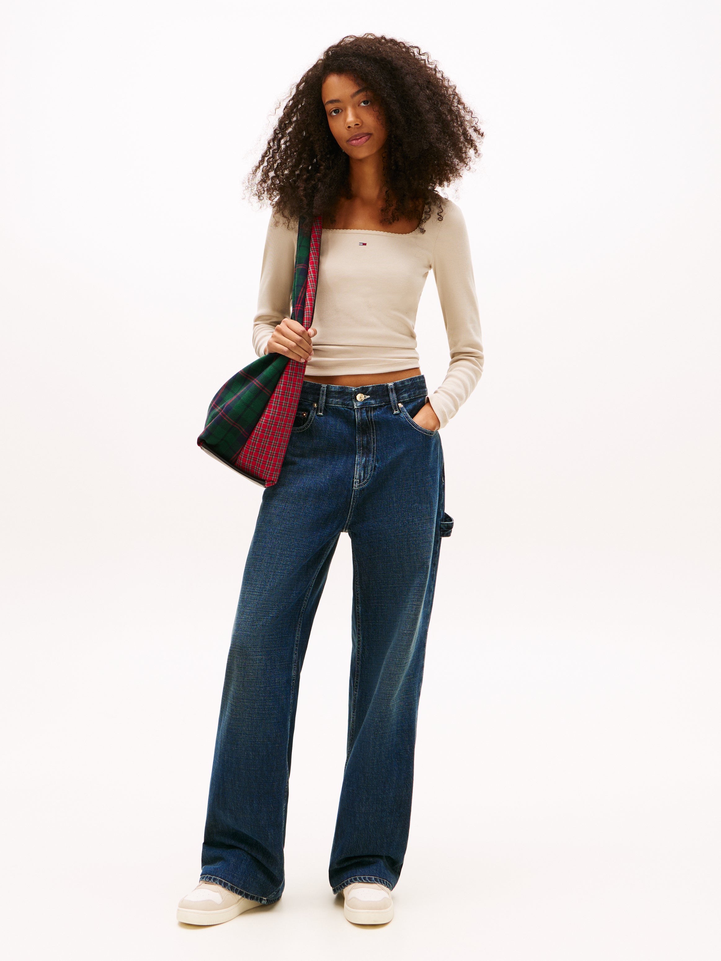 Sportswear Division Damen Hose Elastisch Beige