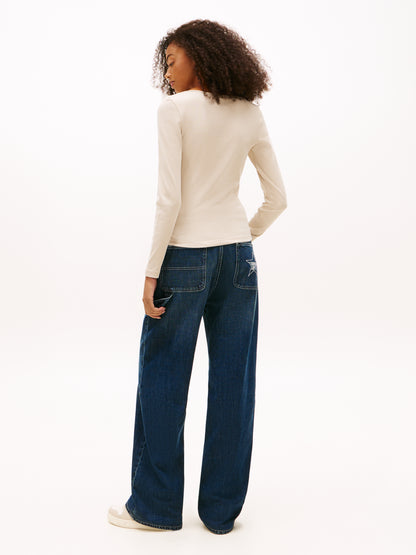 Sportswear Division Damen Hose Elastisch Beige