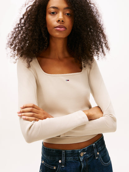 Sportswear Division Damen Hose Elastisch Beige