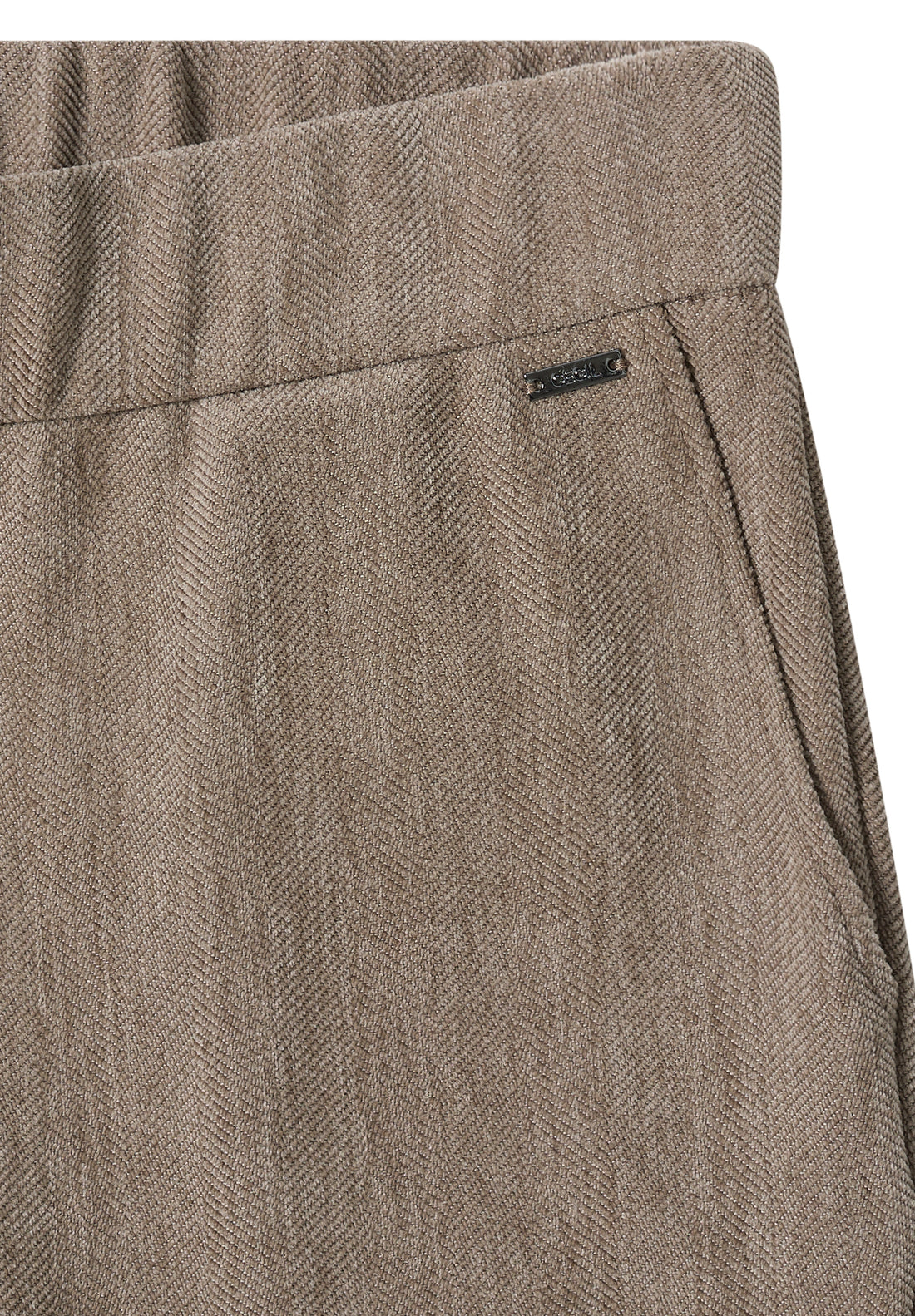 CECIL Damen Wide Leg Hose Neele High Waist Loose Fit Elastischer Bund