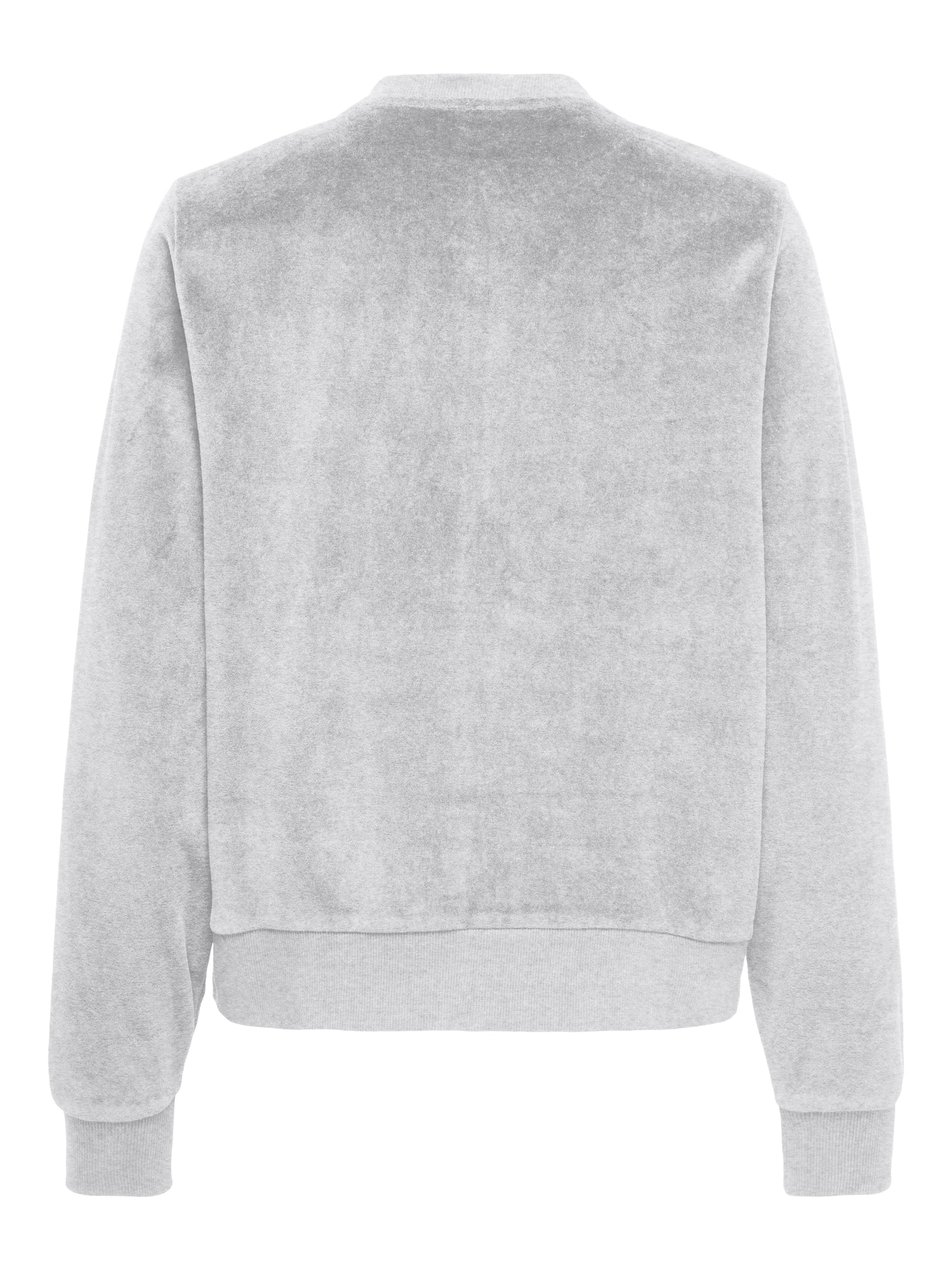 JDY Damen Top Langarm Rundhals mit Reißverschluss