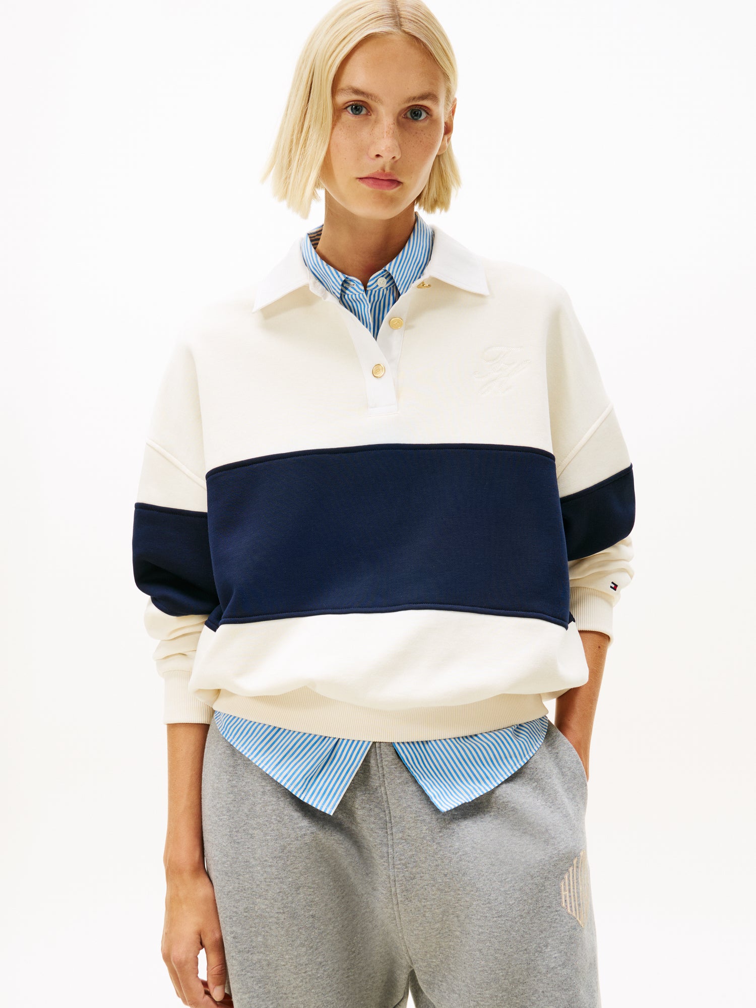 Sportswear Division Damen T-Shirt Beige
