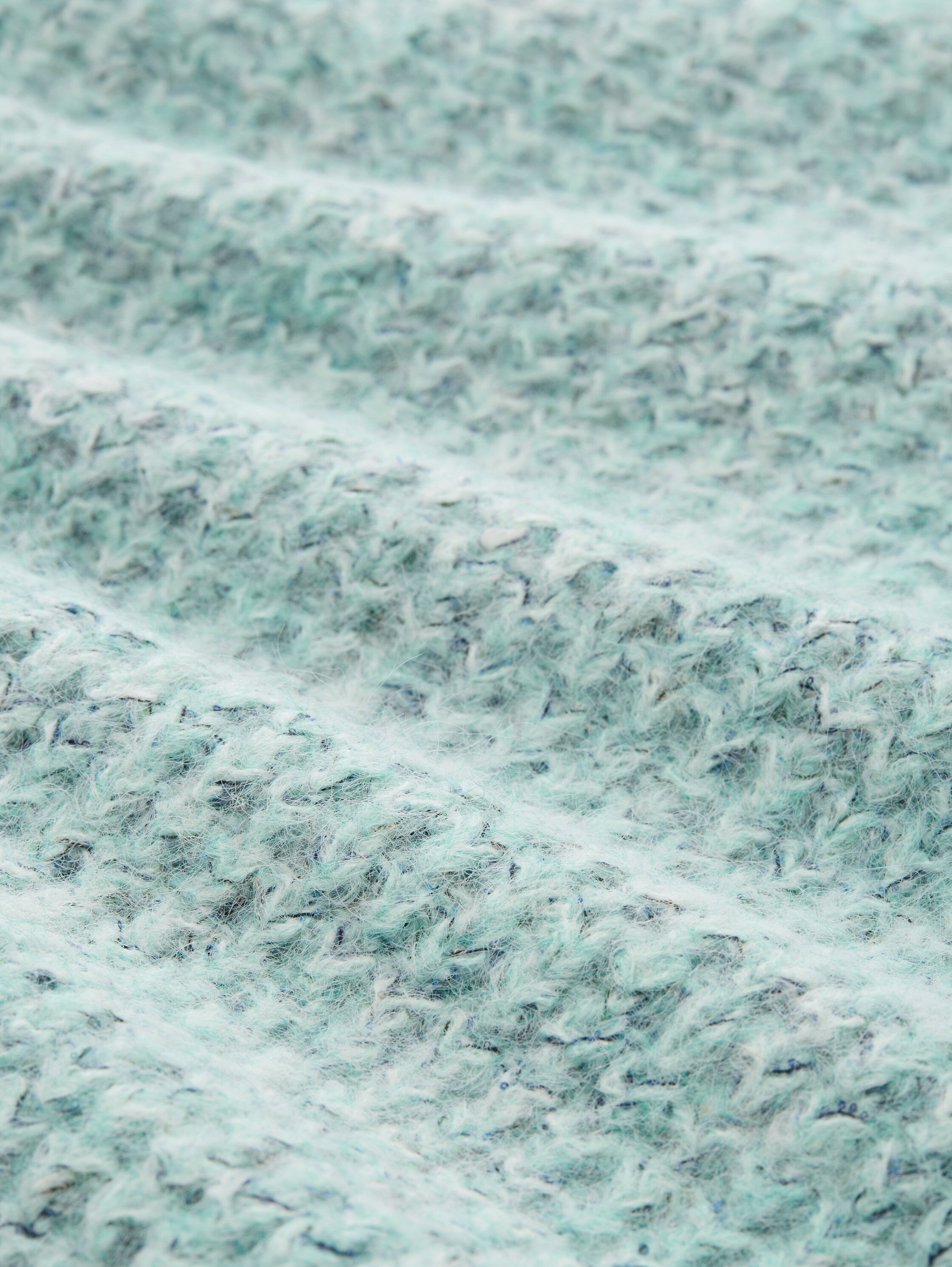 Strickjacke Damen Strick V-Ausschnitt Reißverschluss