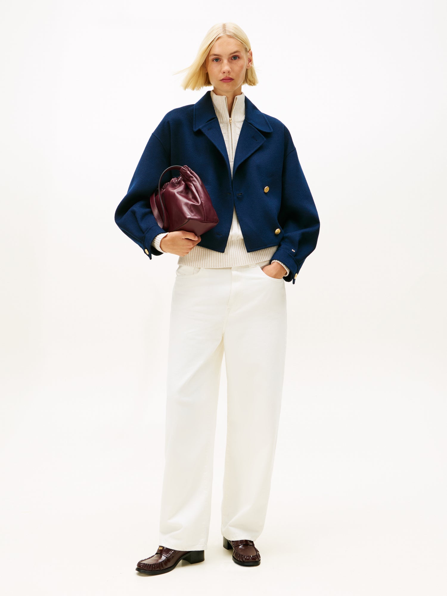 Sportswear Division Damen Mantel Wolle