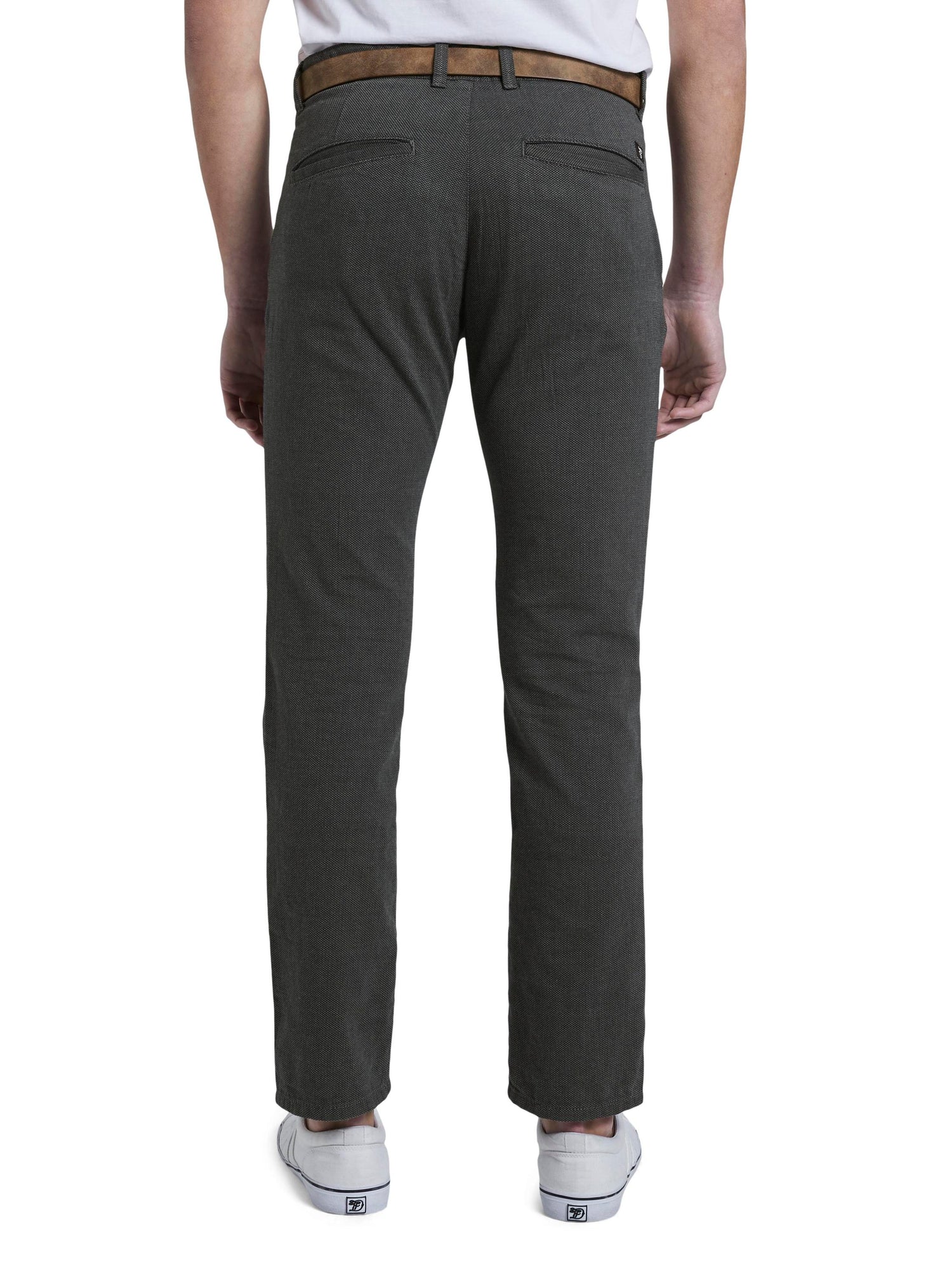 Tom Tailor Denim Herren Chinohose Dobby Struktur Seitentaschen