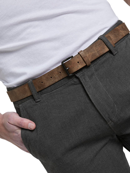 Tom Tailor Denim Herren Chinohose Dobby Struktur Seitentaschen