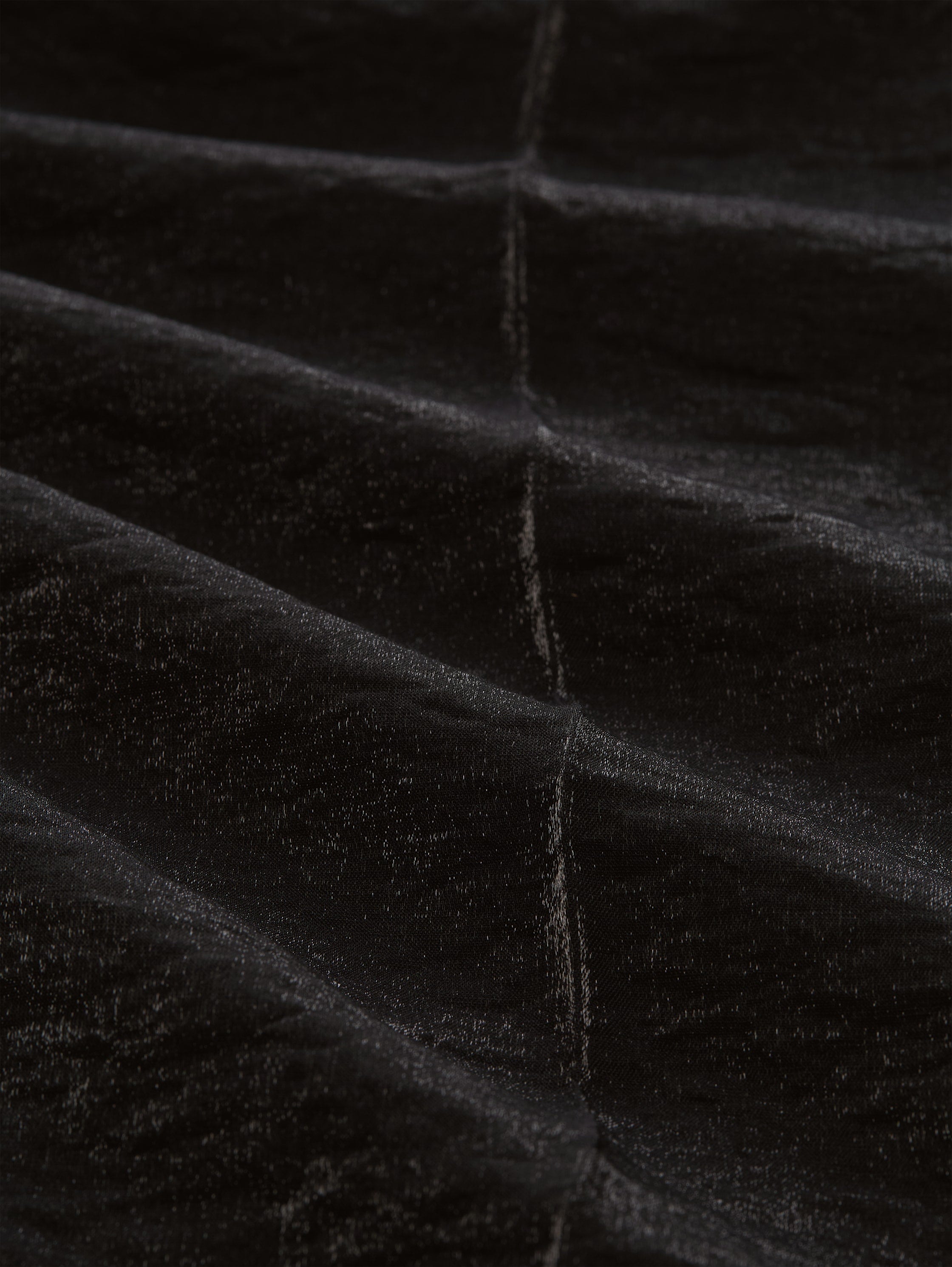 Tom Tailor Denim Male Damen Stoffhose Glitzernd Satin Kordelzug