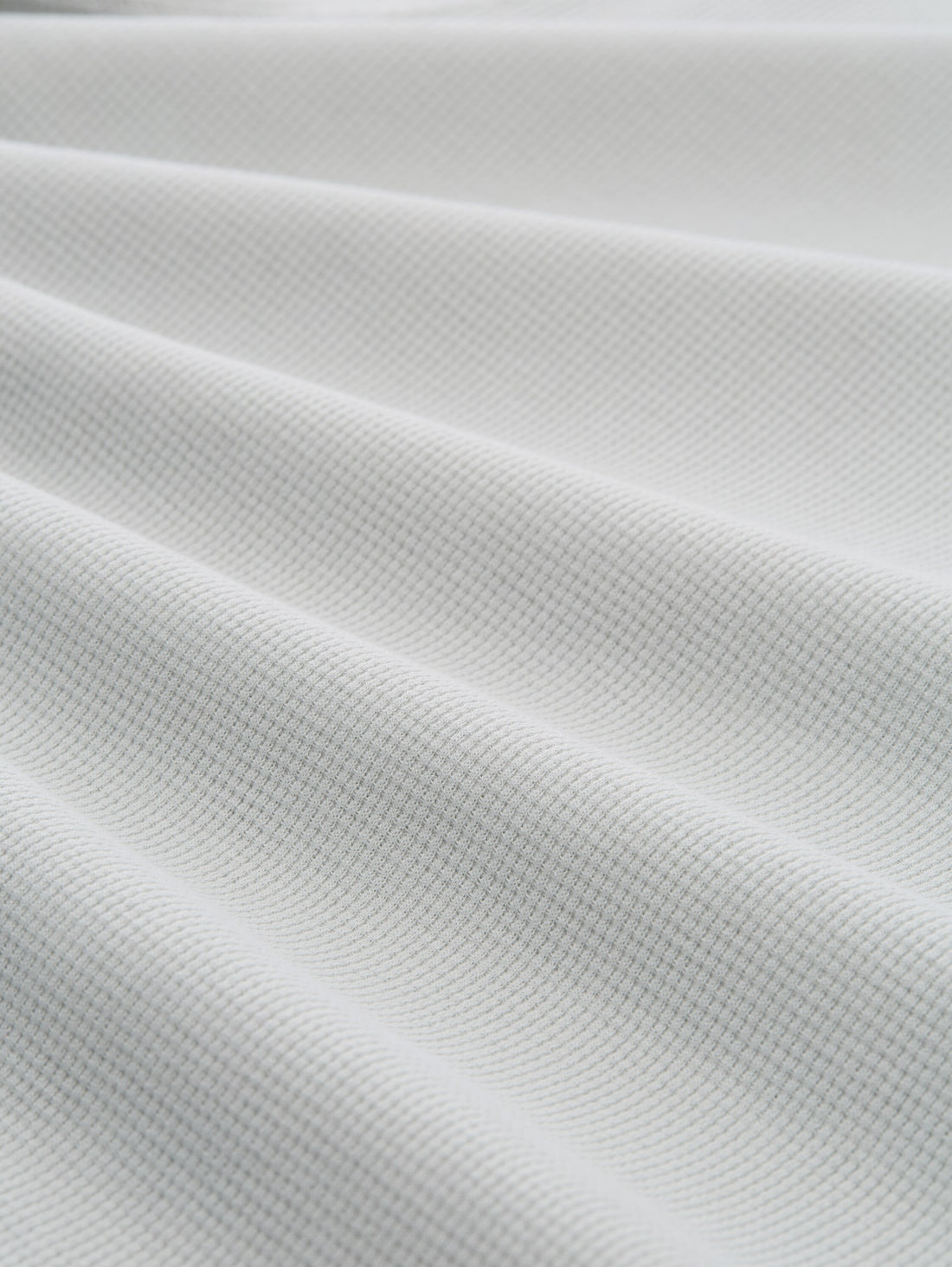 Tom Tailor Denim Herren Longsleeve Logo-Badge Waffel-Optik