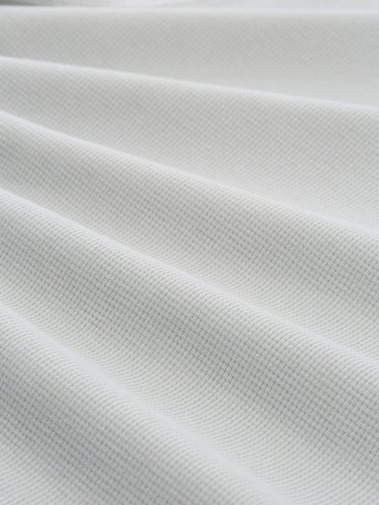 Tom Tailor Denim Herren Longsleeve Logo-Badge Waffel-Optik