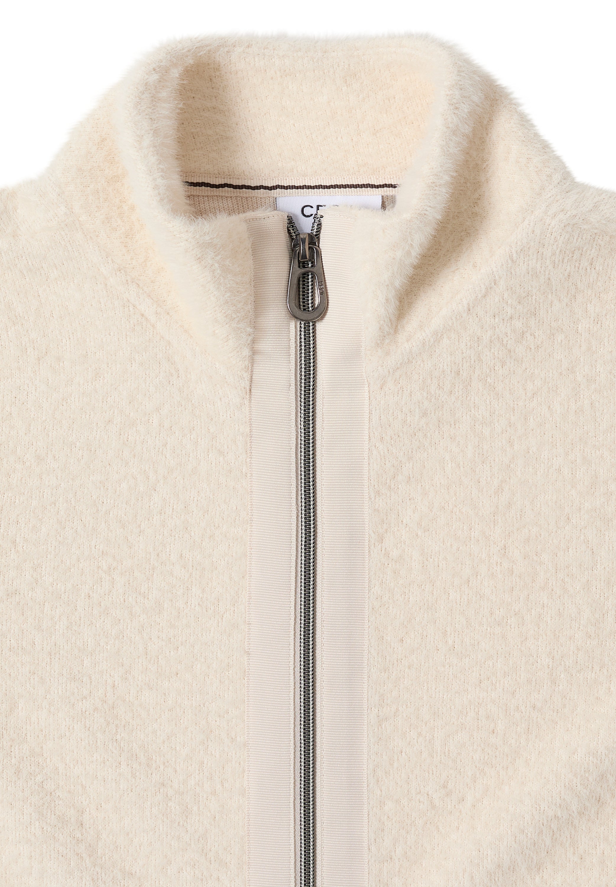 CECIL Damen Leichte Jacke Stehkragen Langarm Weiche Federgarnqualität