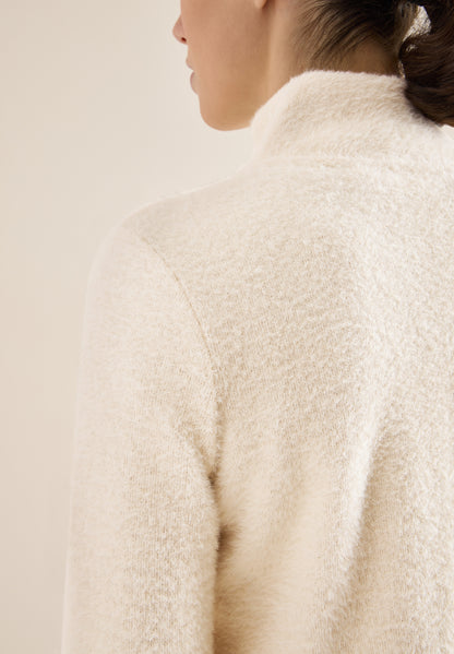 CECIL Damen Leichte Jacke Stehkragen Langarm Weiche Federgarnqualität