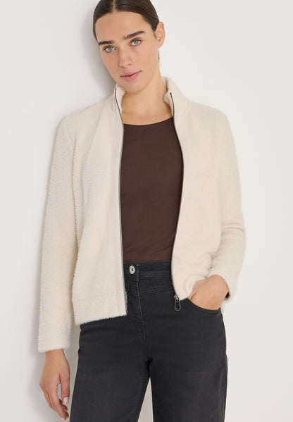 CECIL Damen Leichte Jacke Stehkragen Langarm Weiche Federgarnqualität