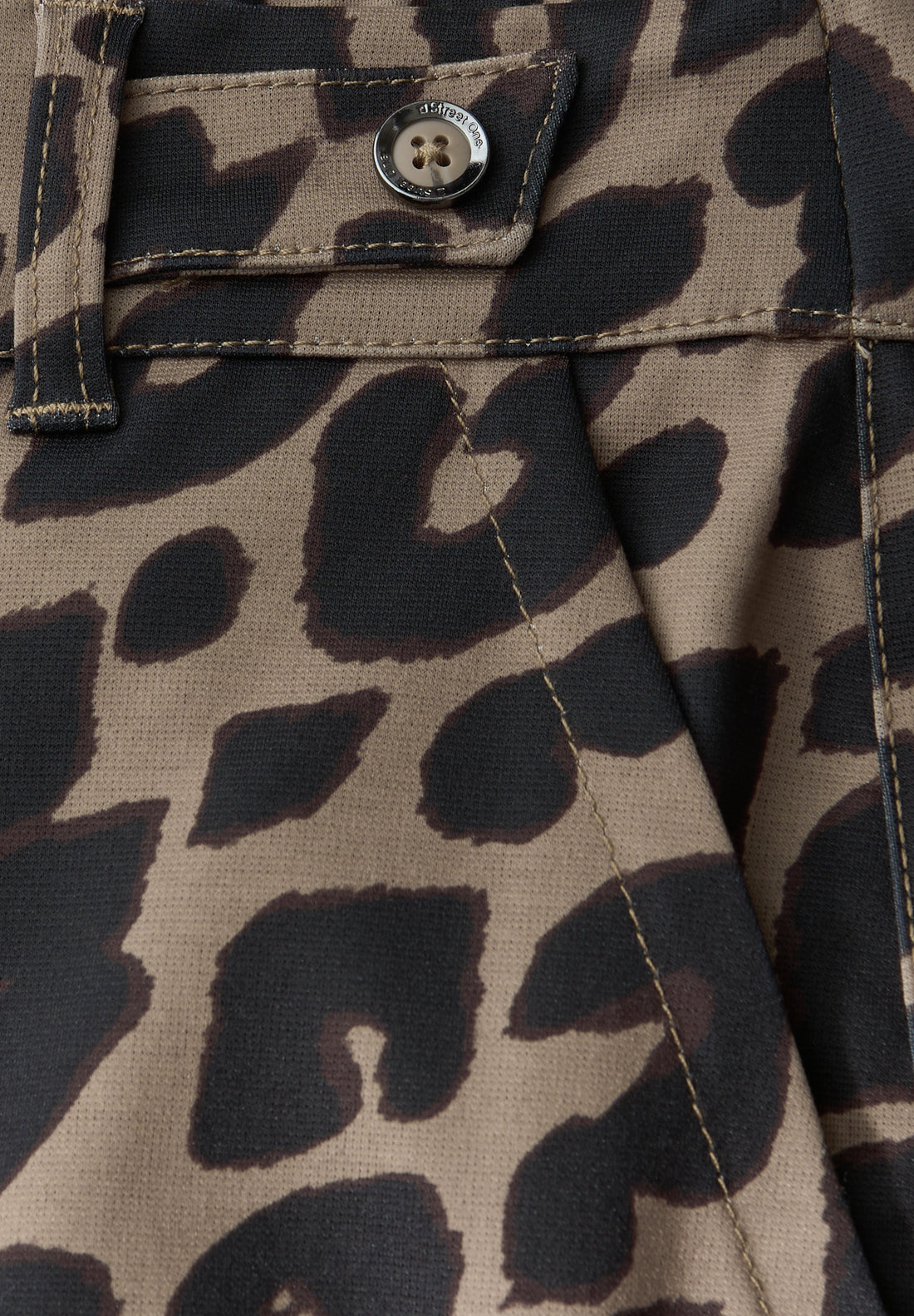 Street One Damen Wide Leg Hose Leo Casual Fit High Waist