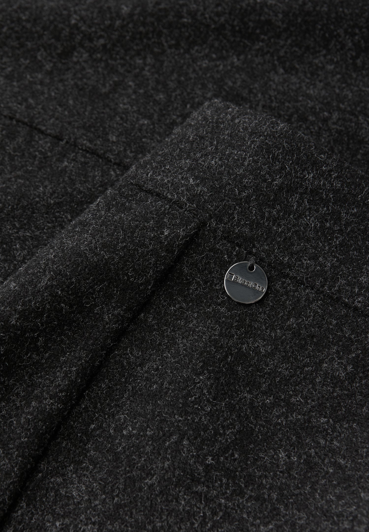 Street One Damen Rock Maja mit Zipper und Schlitz