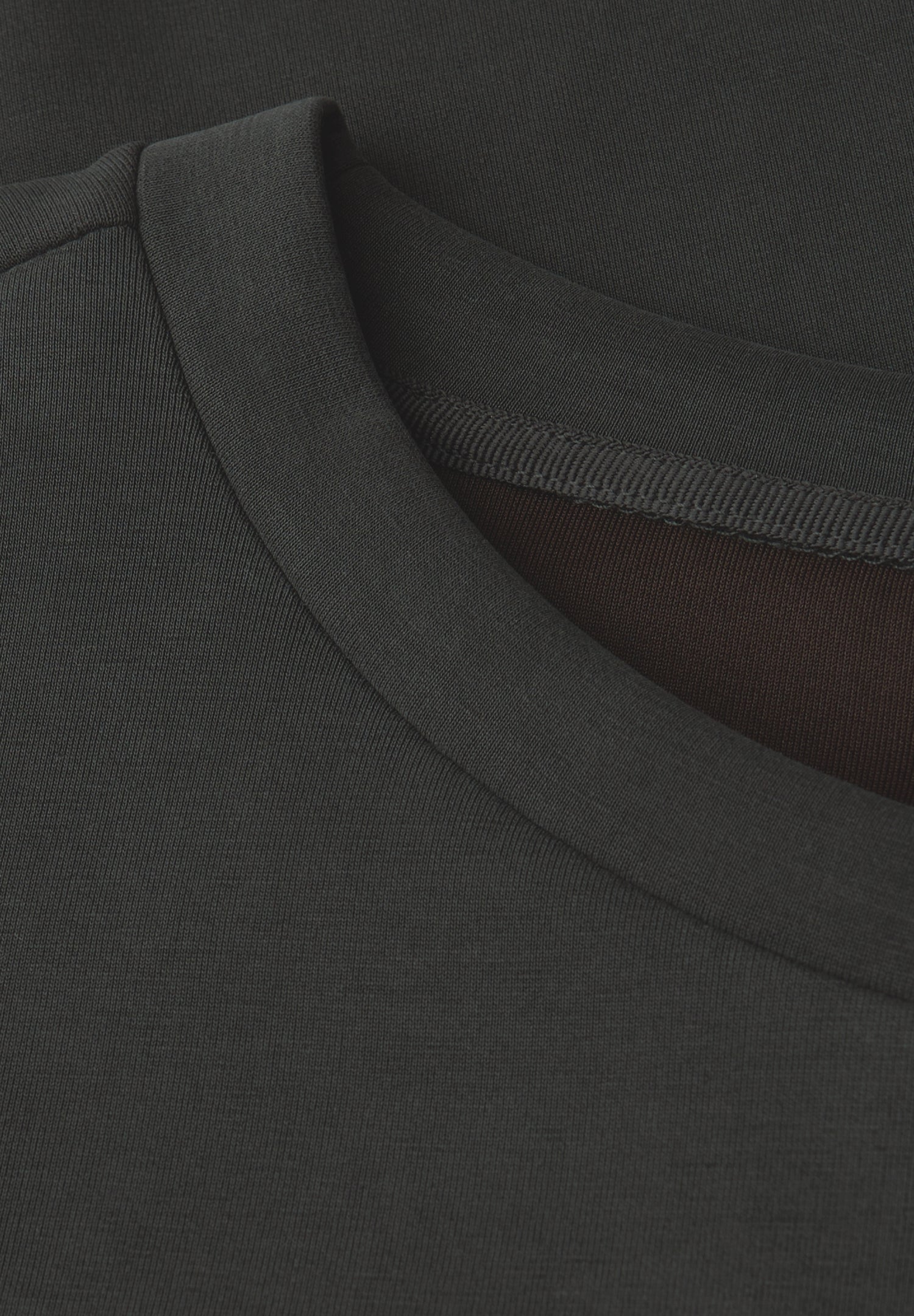 Street One Damen Langarmshirt Silk-Look Scuba Tunnelzug